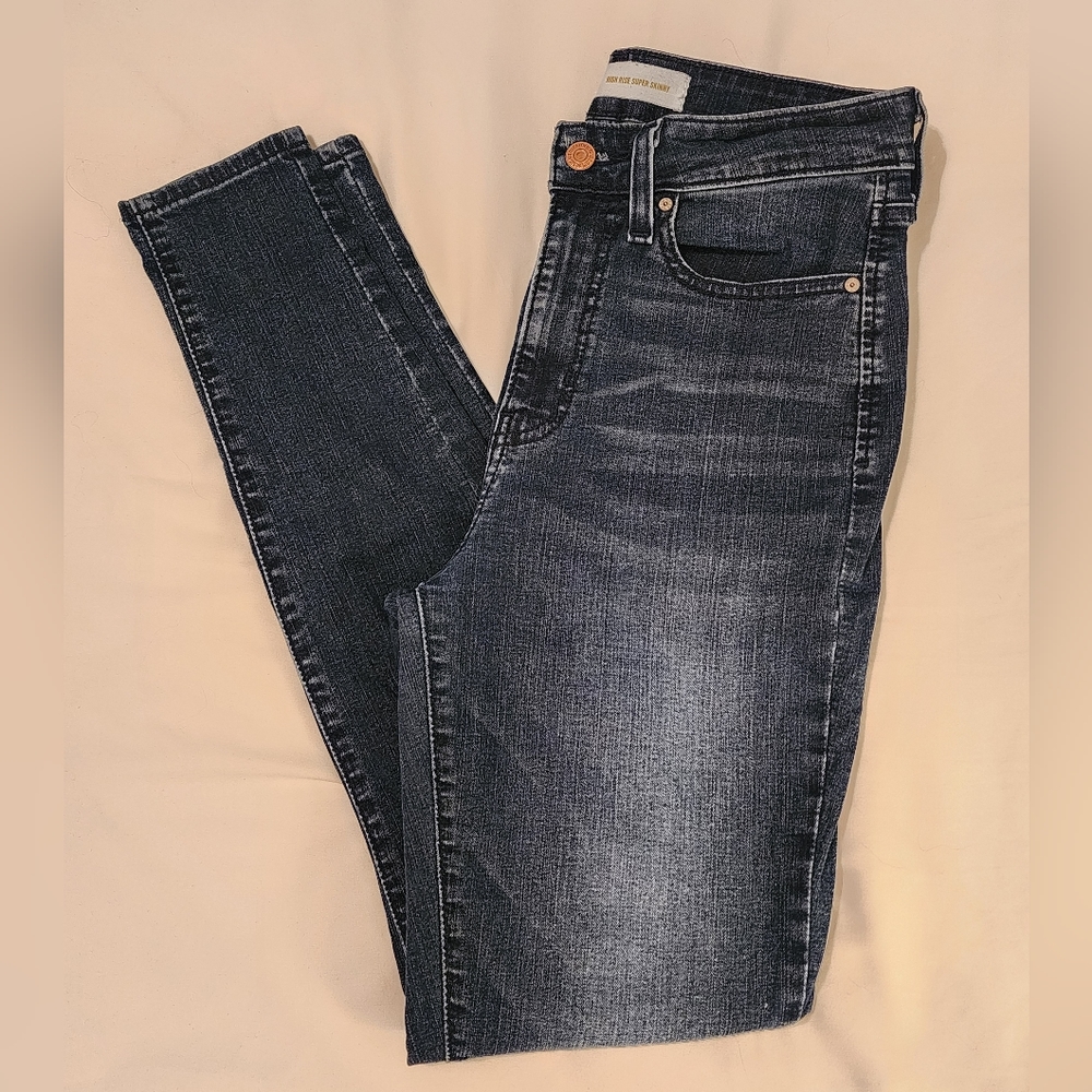 High-rise Super Skinny Levi Strauss Jeans size 4